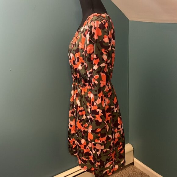 J Crew Floral Tulip Dress Size 8 - Picture 8 of 14